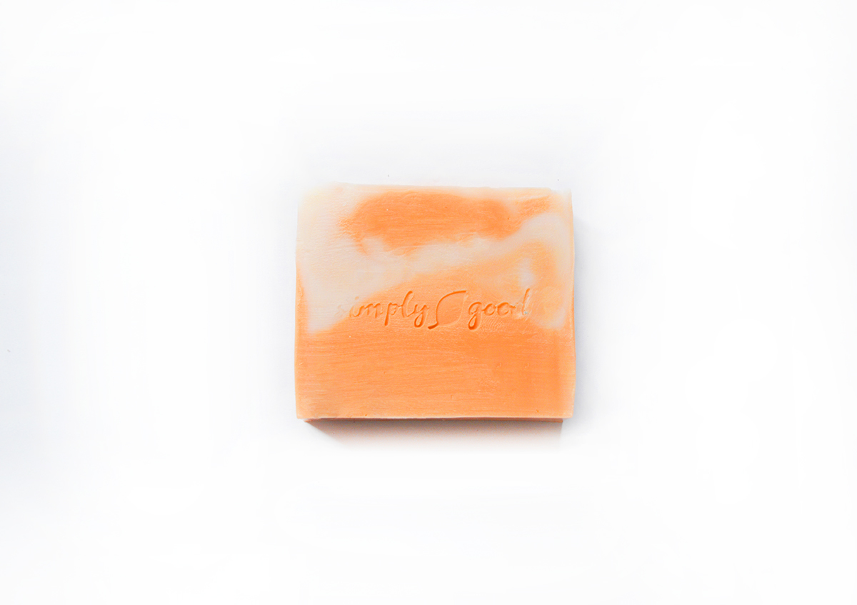 Orange Creamsicle Simply Good™ Triple Butter Vegan Soap Bar 00734