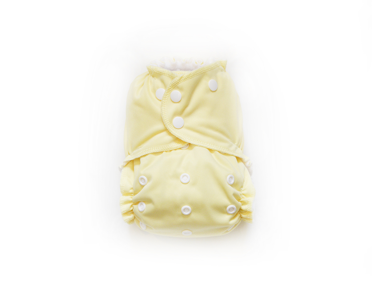 Easy Peasies® One Size Reusable Cloth Pocket Diaper - Buttercup 00833