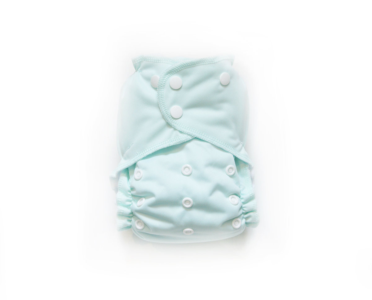 Easy Pocket™ One Size Cloth Diaper - Mint 00834