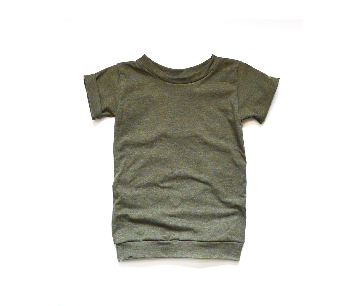 Little Sprout™ Baby to Toddler T shirt in Olive 00850