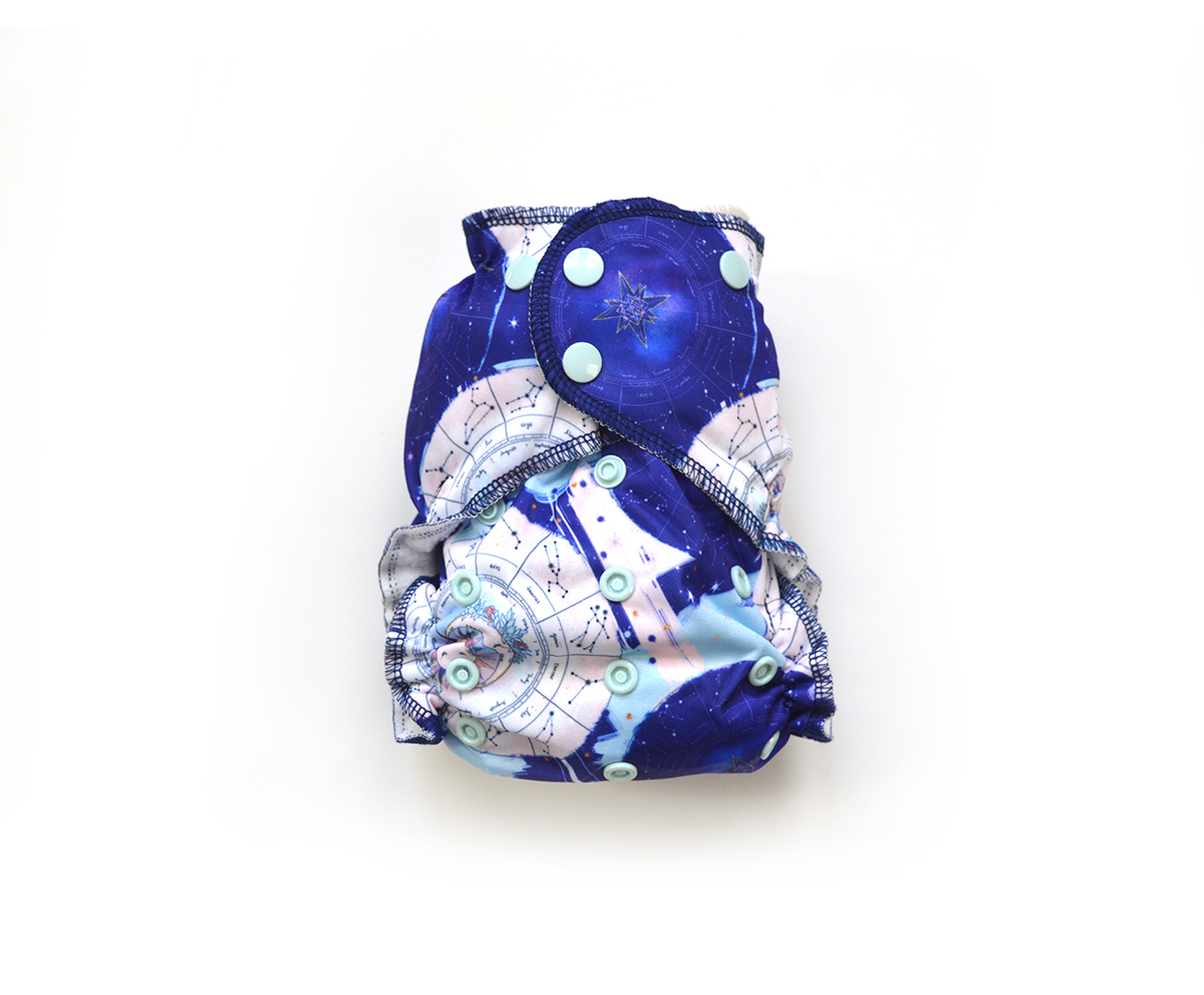 Easy Peasies® One Size Reusable Cloth Pocket Diaper - Saros 00864