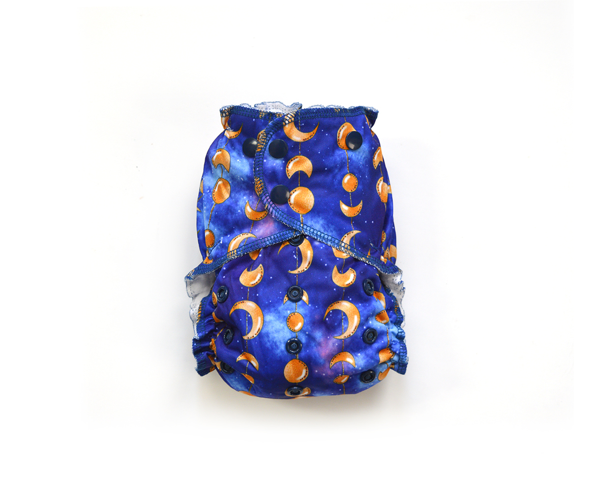 Easy Peasies® One Size Reusable Cloth Pocket Diaper - Oberon 00866