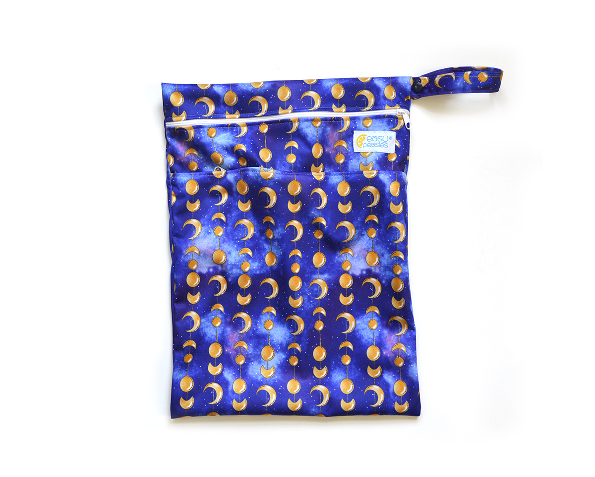 Easy Peasies® Dual Zipping Pocket Wetbag Travel Sack - Oberon 00885