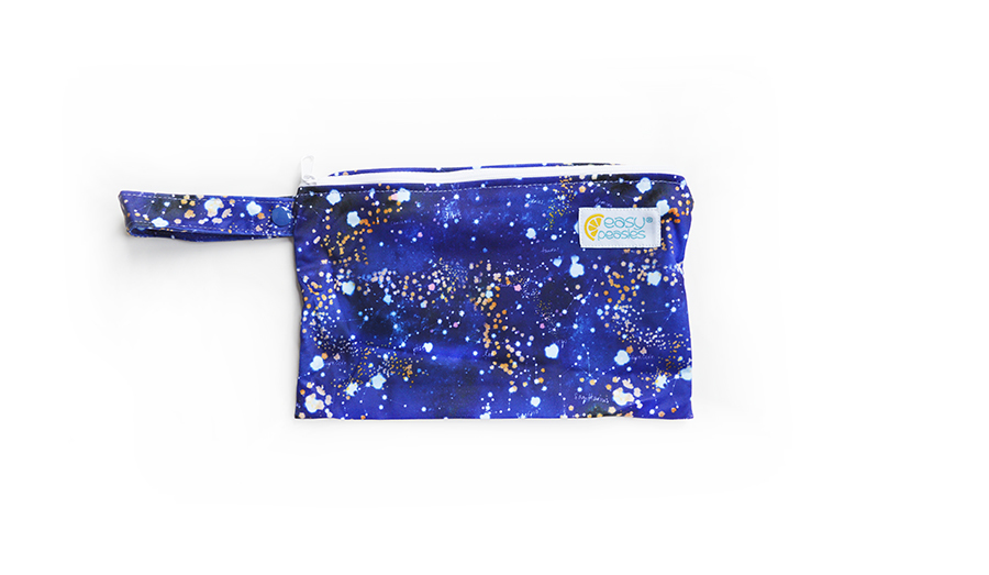 Easy Peasies® Mini Reusable Wetbag With Strap - cosmos 00890