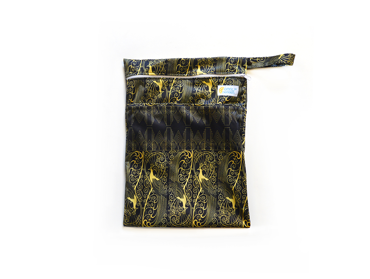 Easy Peasies® Dual Zipping Pocket Wetbag Travel Sack - Jazz 00991