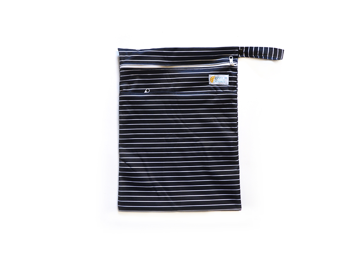 Easy Peasies® Dual Zipping Pocket Wetbag Travel Sack - Fedora 00992