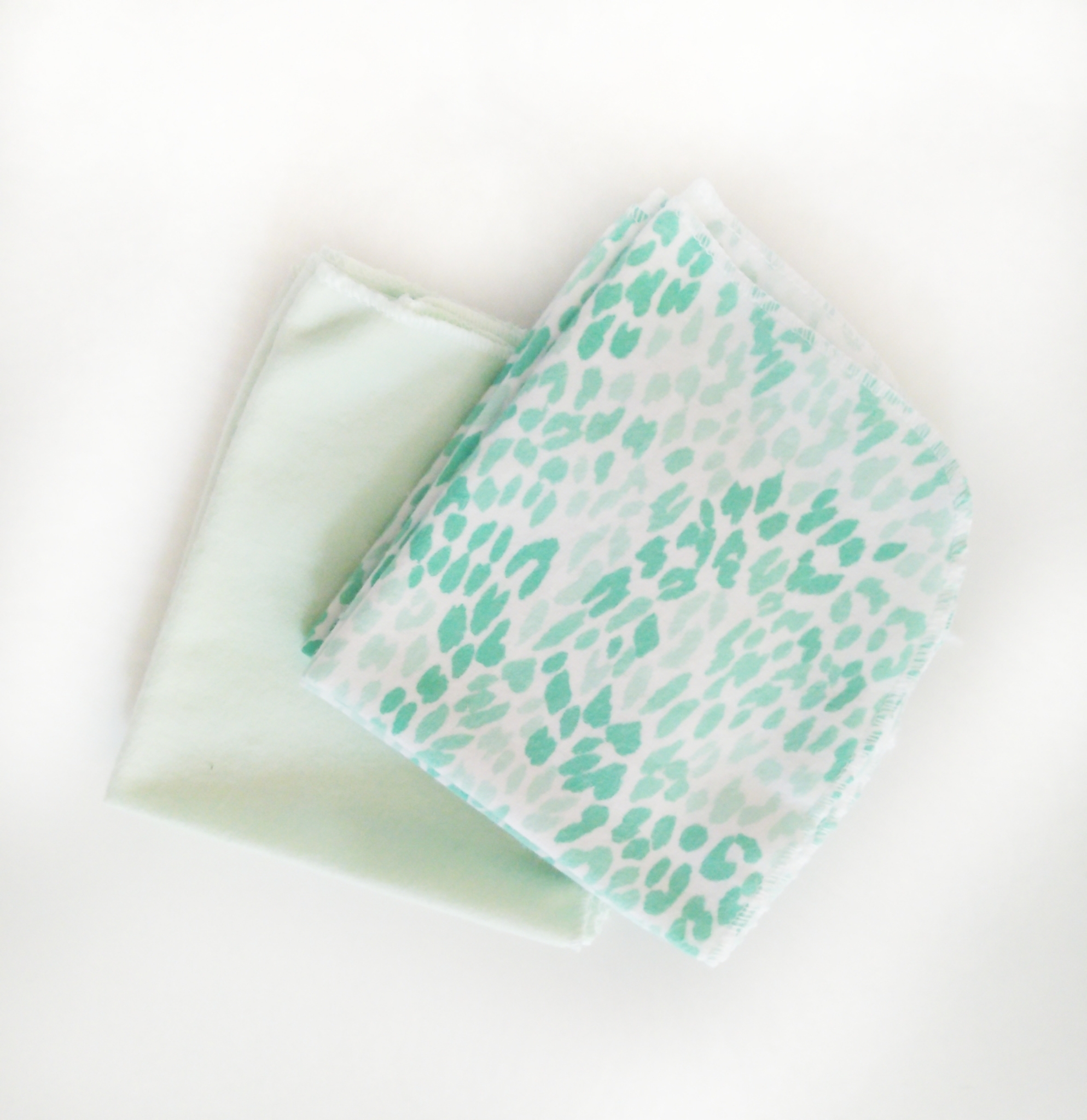 Easy Peasies Large 100% Cotton Flannel Wipes - Set of 8 01072