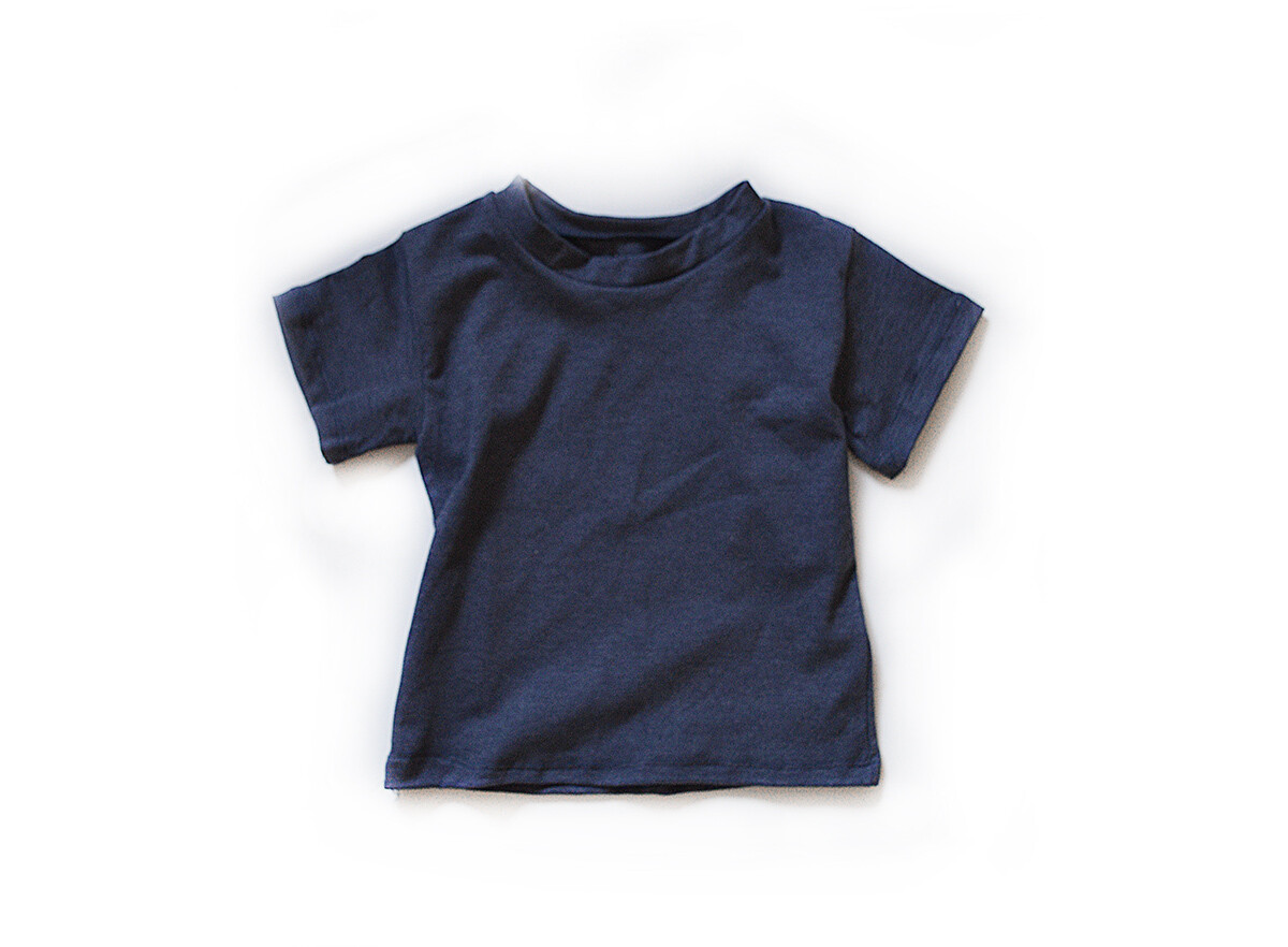 Little Sprout™ Cotton T-Shirt in Denim Blue | NEW Fall 2019 Little Sprout™ Cotton T-Shirt in Denim Blue | NEW Fall 2019
