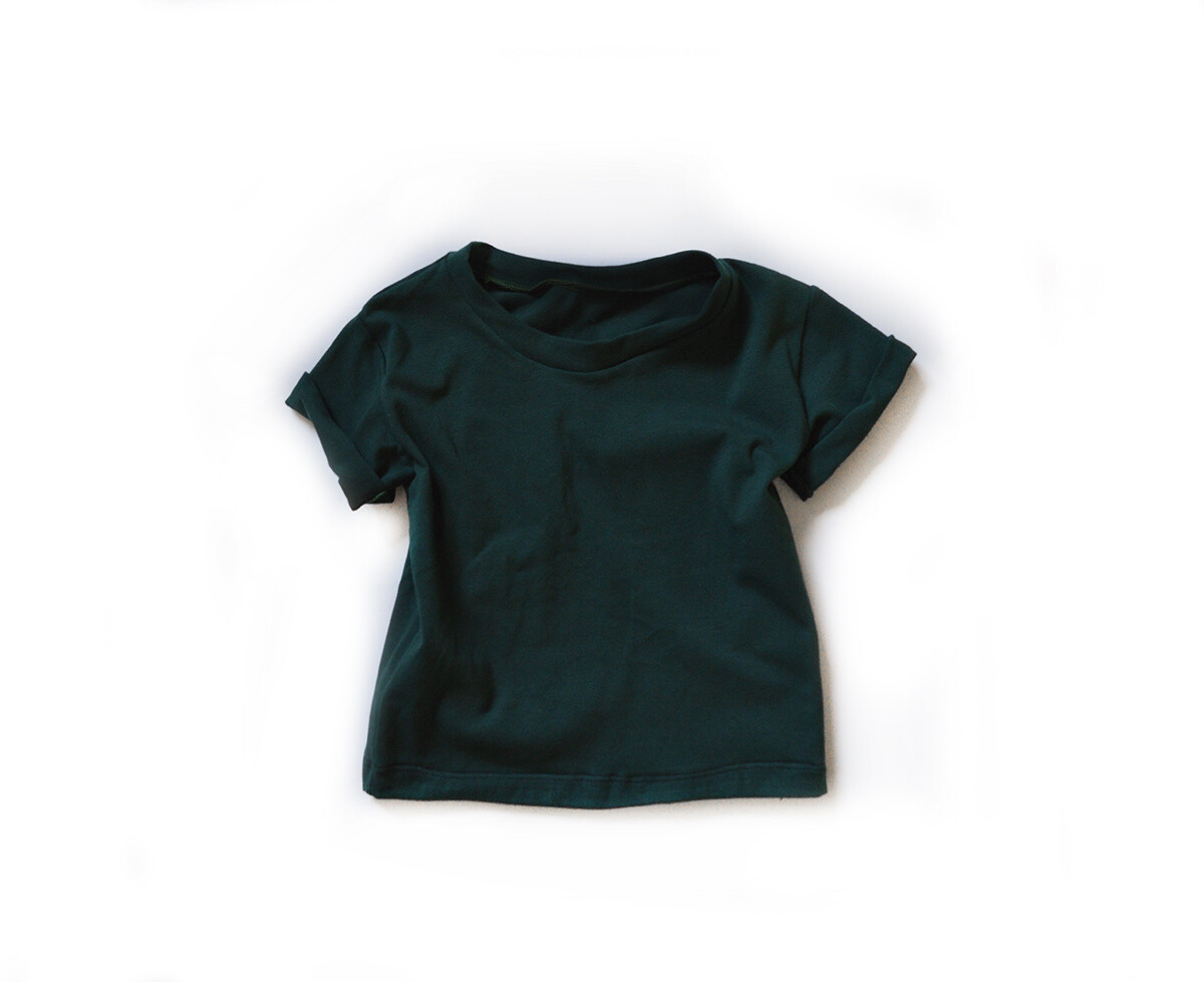 Little Sprout™ Cotton T-Shirt in Emerald | NEW Fall 2019 Little Sprout™ Cotton T-Shirt in Emerald | NEW Fall 2019
