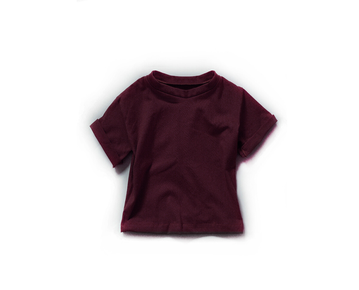Little Sprout™ Cotton T-Shirt in Cranberry | NEW Fall 2019 Little Sprout™ Cotton T-Shirt in Cranberry | NEW Fall 2019