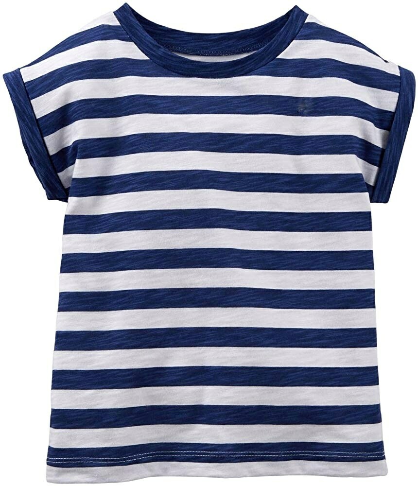 Little Sprout™ Striped navy and white cuffed T shirt | NEW Fall 2019 Little Sprout™ Striped navy and white cuffed T shirt | NEW Fall 2019