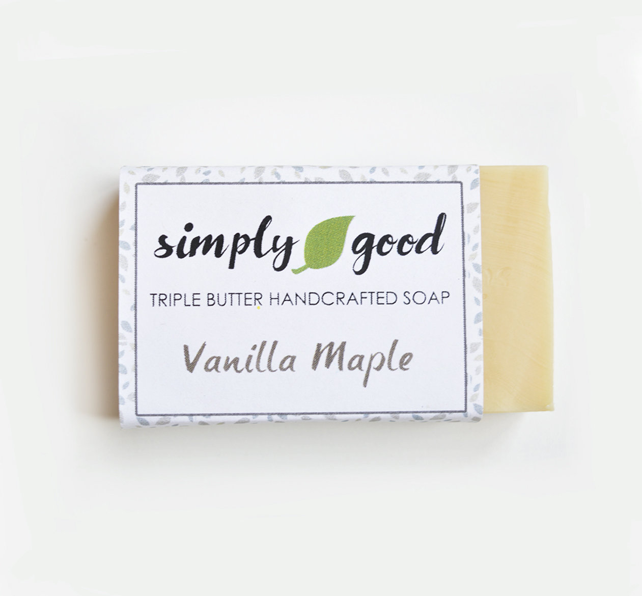 Vanilla Maple Simply Good™ Triple Butter Vegan Soap Bar 00384