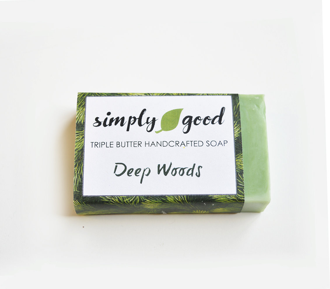 Deep Woods Simply Good™ Triple Butter Vegan Soap Bar 00386
