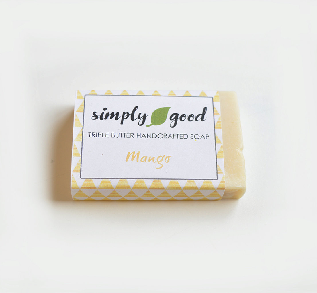 Mango Simply Good™ Triple Butter Vegan Soap Bar 00390