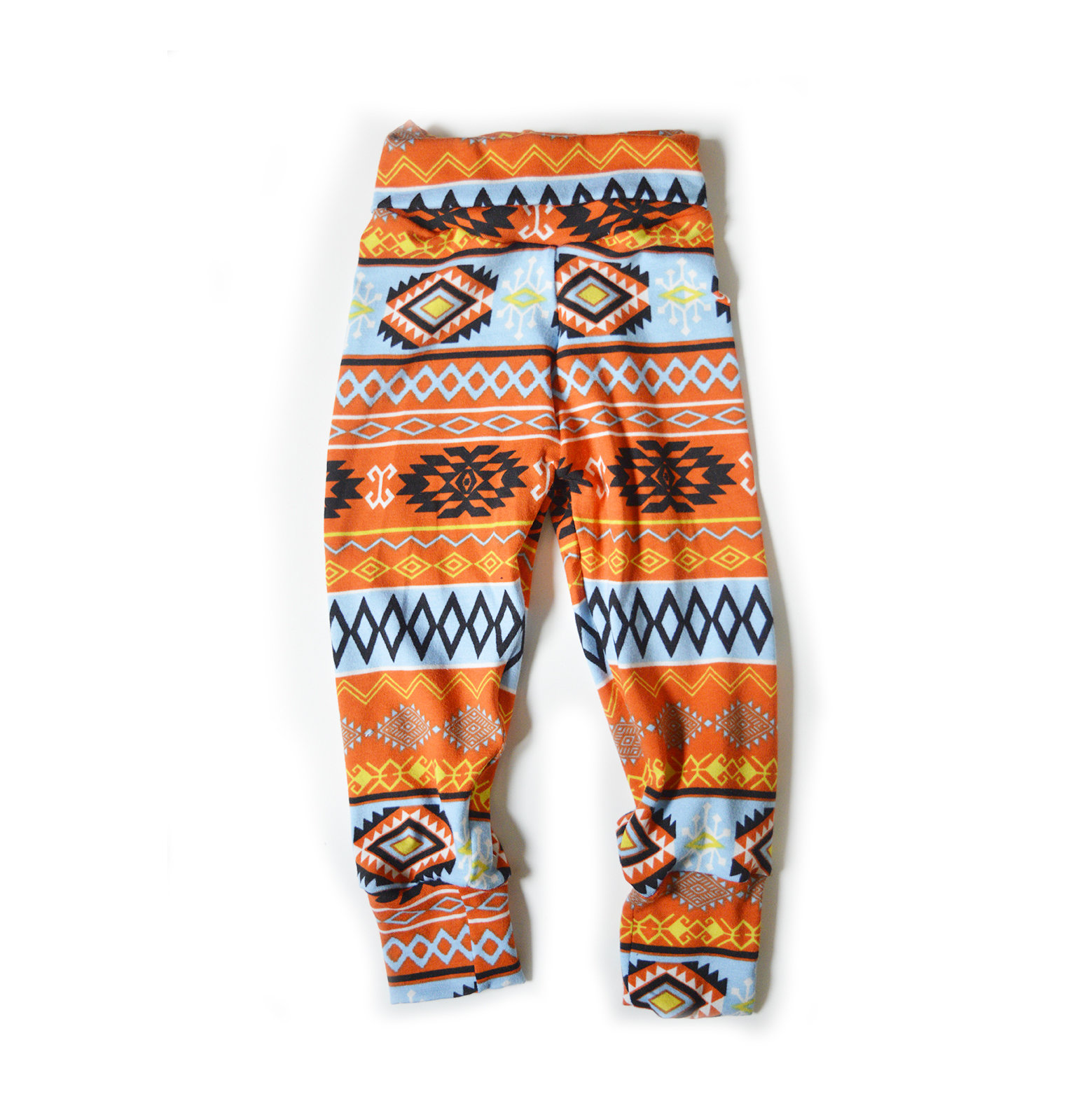 Little Sprout Pants™ Vibrant Tribal - Cotton Lycra Slim Fit 00426