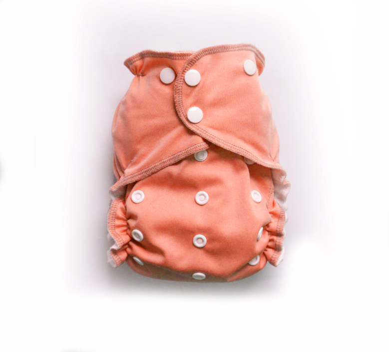 Easy Pocket™ One Size Cloth Diaper - Peachy 00450