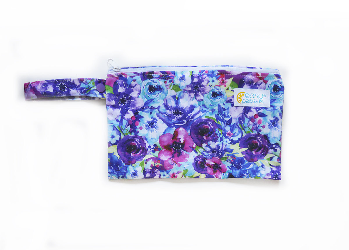 Easy Peasies® Mini Reusable Wetbag With Strap - Blossom 00469