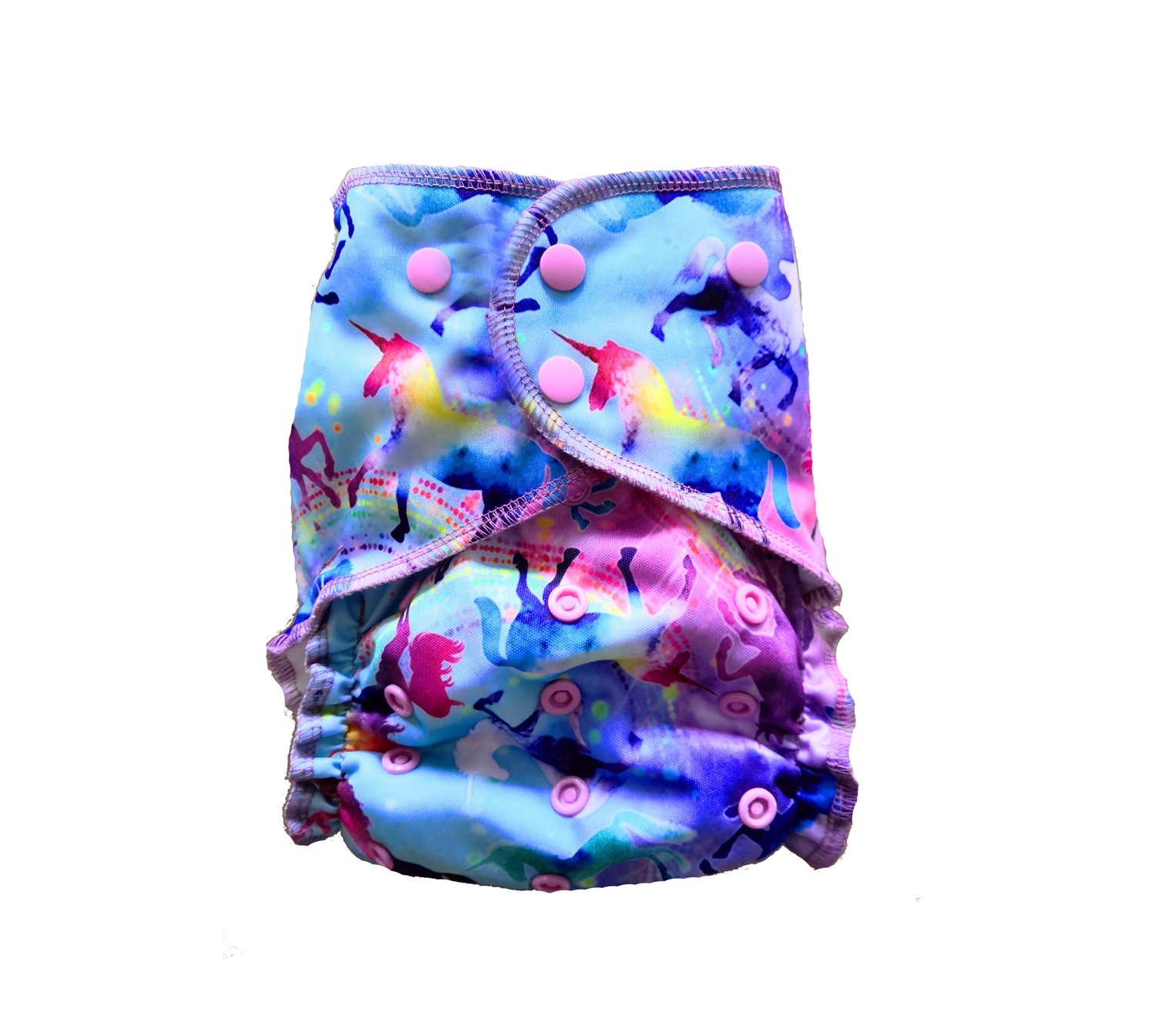 Easy Peasies® One Size Reusable Cloth Swim Diaper - Celeste Easy Peasies® One Size Reusable Cloth Swim Diaper - Celeste