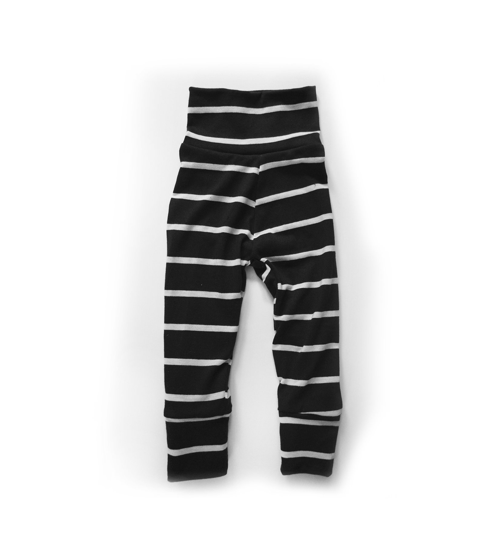 Little Sprout Pants™ Black & White Stripe - Slim Fit 00479