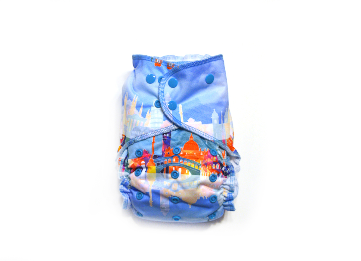 Voyage Ready-Use™ / Dry-Nights™ AIO Cloth Diaper - One Size 00601