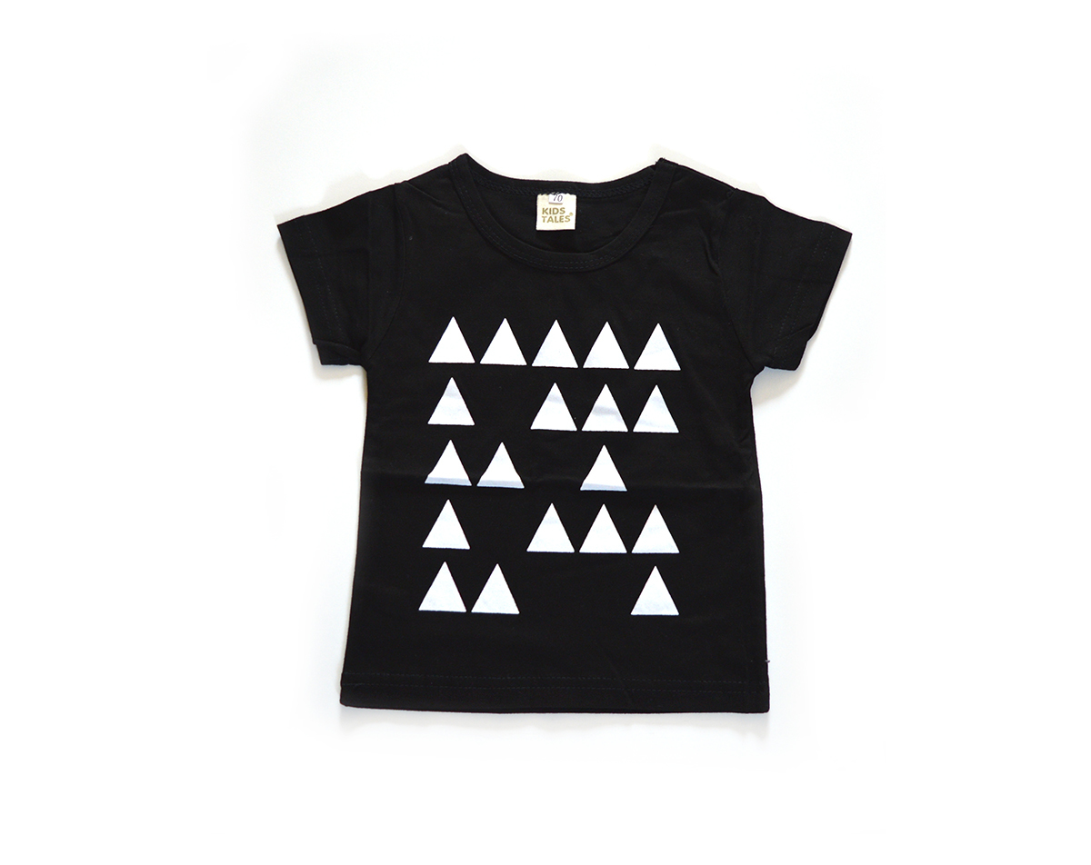 Kid's Tales T Shirt Little Triangles 00635