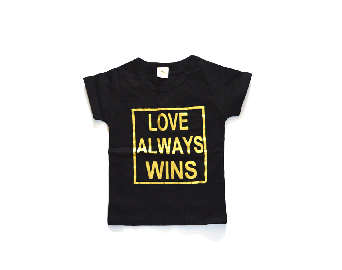 Kid's Tales T Shirt Love Always Wins 00646