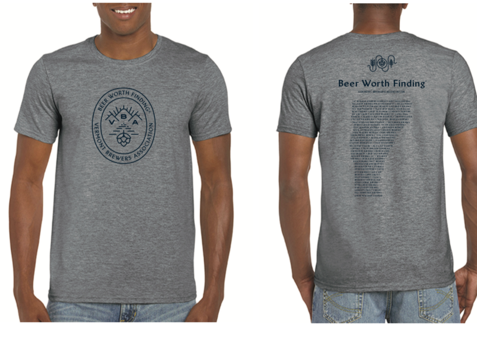 Beer Worth Finding T-Shirt Gray 00025
