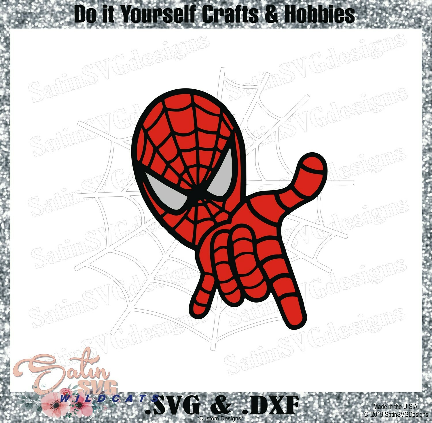 Download SPIDERMAN-Web-Spin Marvel Design SVG Files, Cricut ...