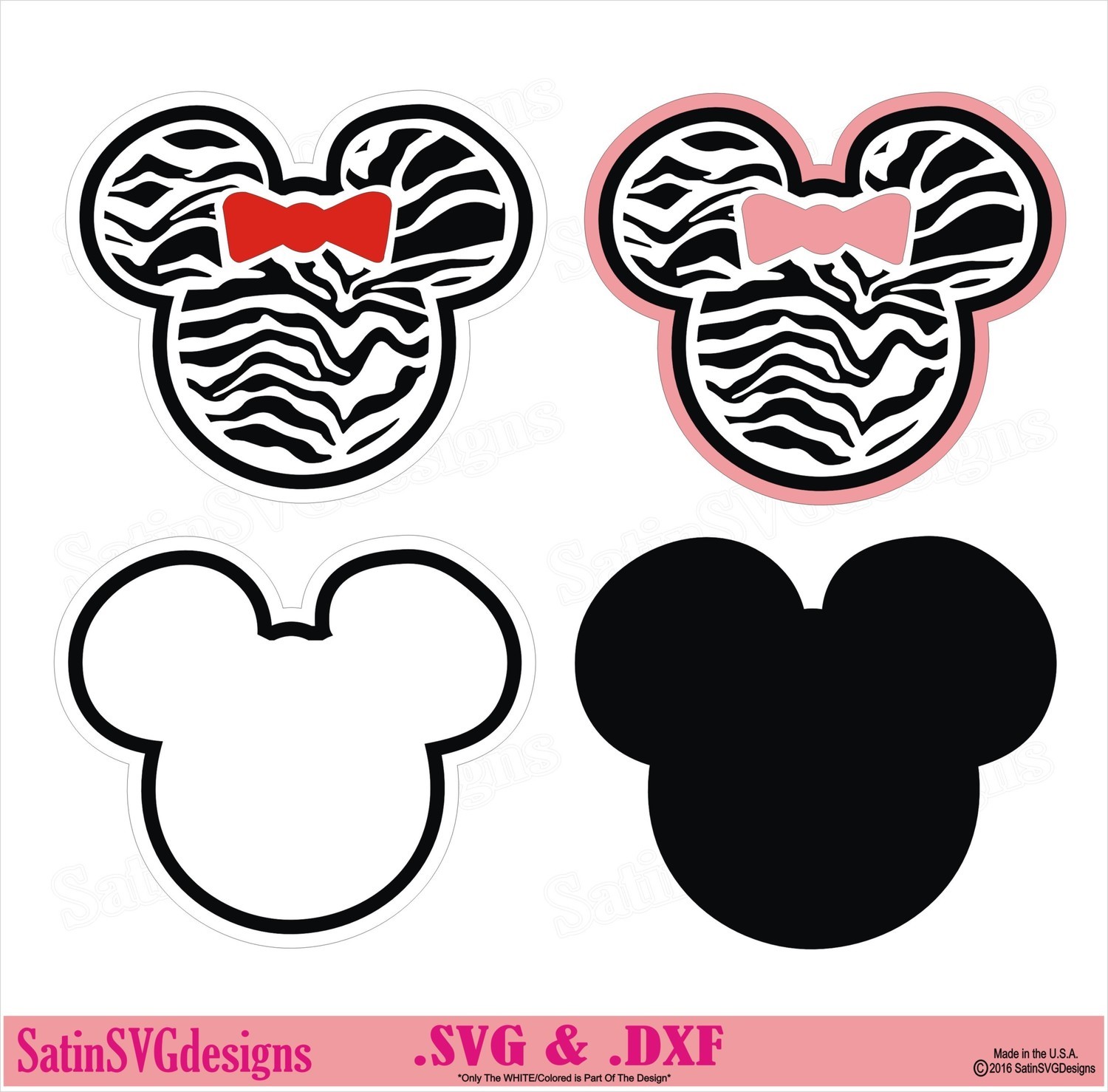 Download Minnie Mouse Ears Mickey Disney Design SVG Files, Cricut ...