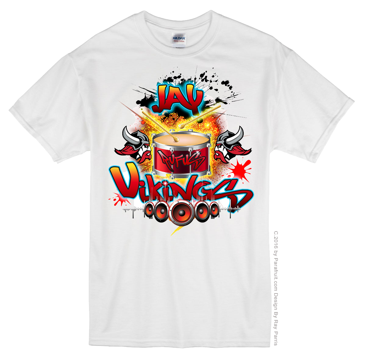 Drum Line Design 09866