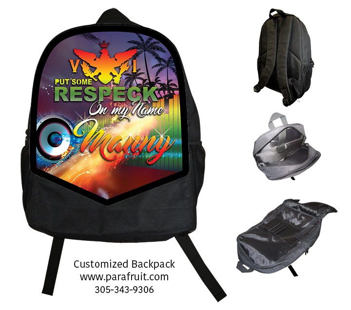 VI Respect My Name Backpack 00138