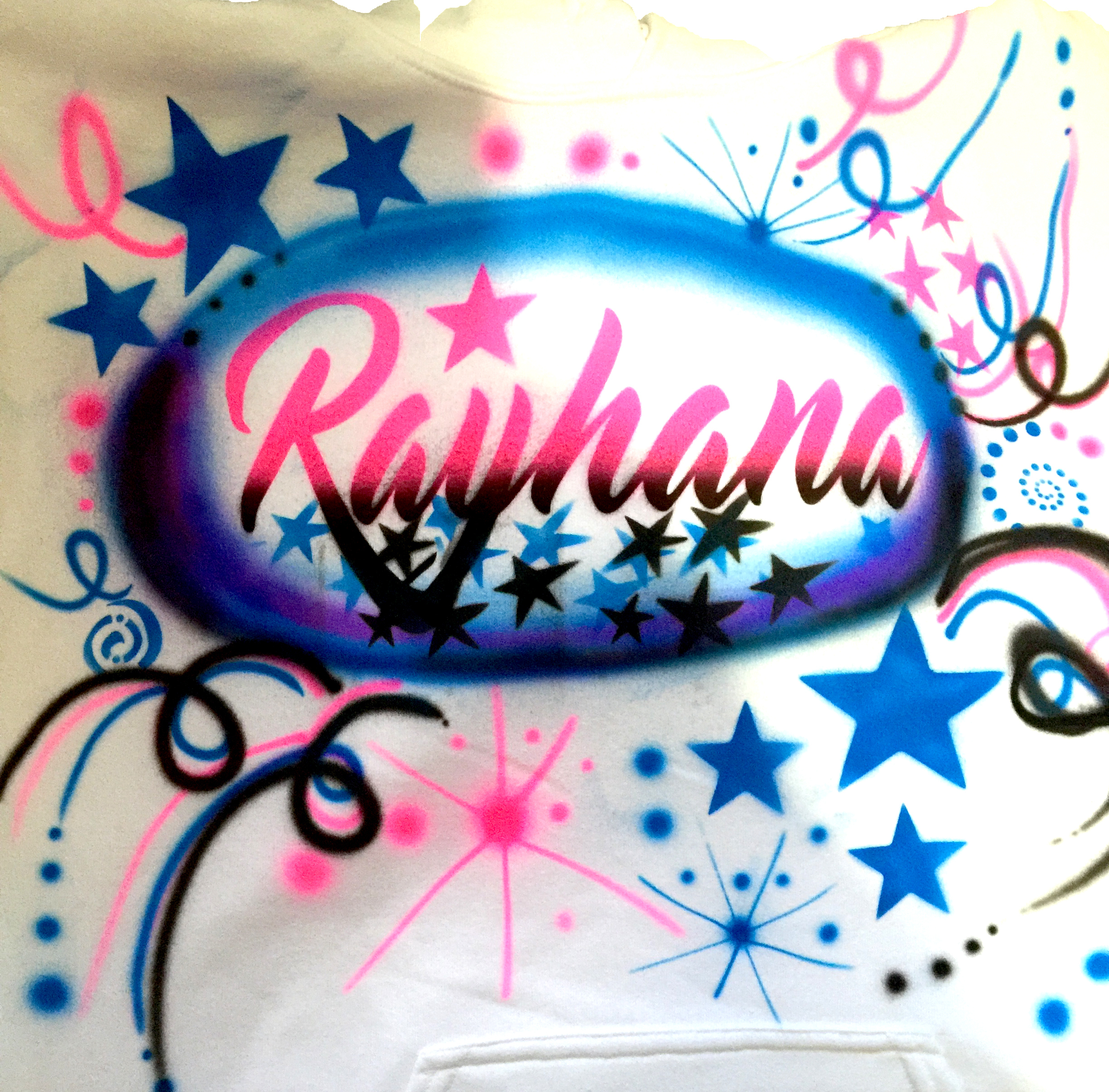 Rayhana Name Airbrush 00152