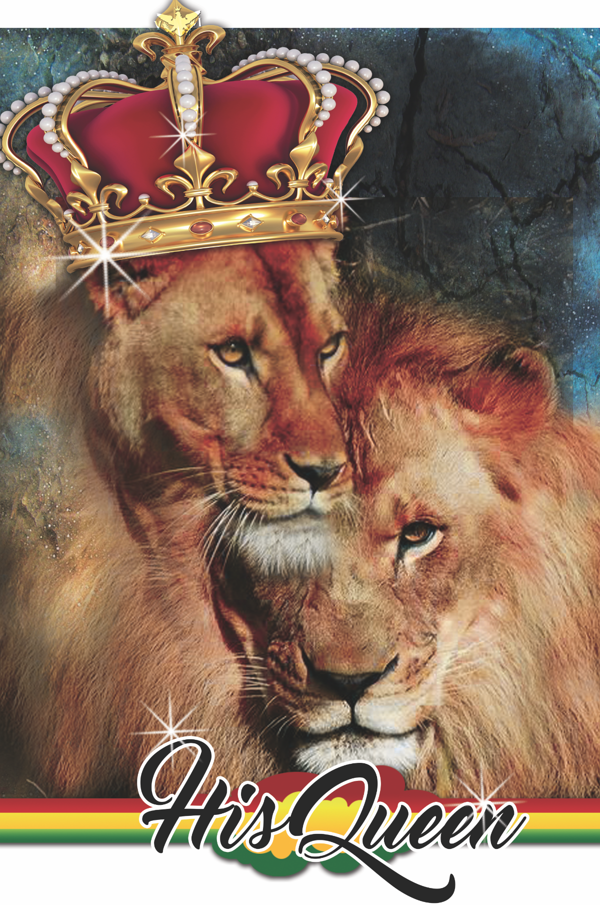Airbrush His Queen Shirt/Hoodie DD 09791