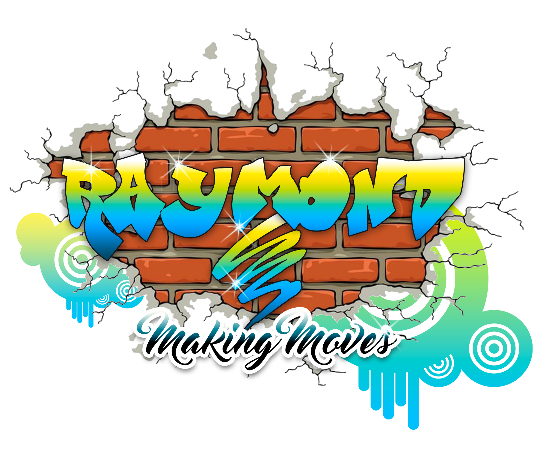 Airbrush Name on Brick Wall Shirt/Hoodie DD 09798