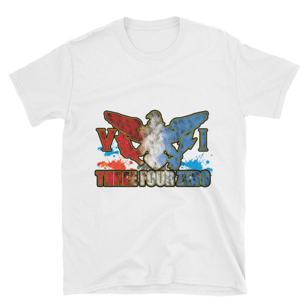 Short-Sleeve Unisex T-Shirt-340 BLUE 09821