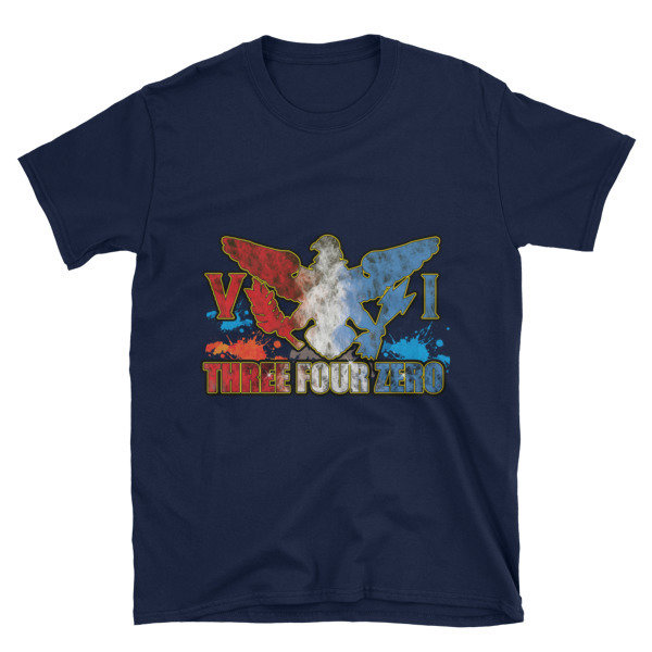 Short-Sleeve Unisex T-Shirt-340 BLUE