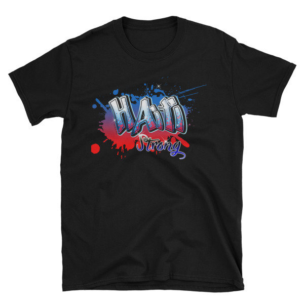 Short-Sleeve Unisex T-Shirt-HAITI STRONG