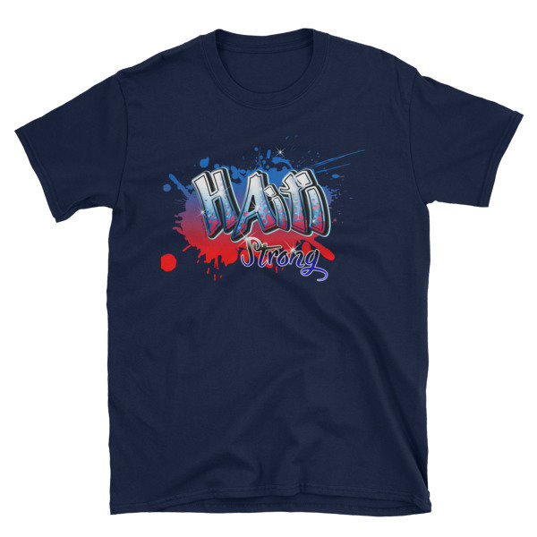 Short-Sleeve Unisex T-Shirt-HAITI STRONG