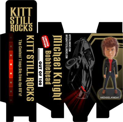 Knight Rider – Michael Knight – Bobblehead Knight Rider – Michael Knight – Bobblehead