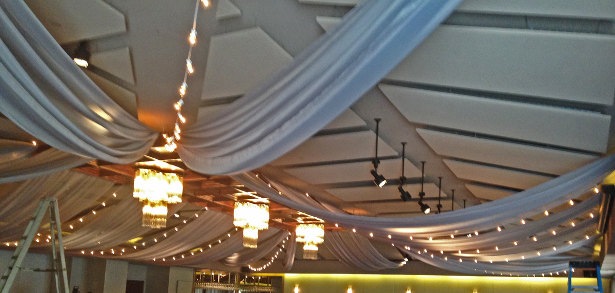Des Moines Golf & Country Club - West Des Moines - Ceiling Draping