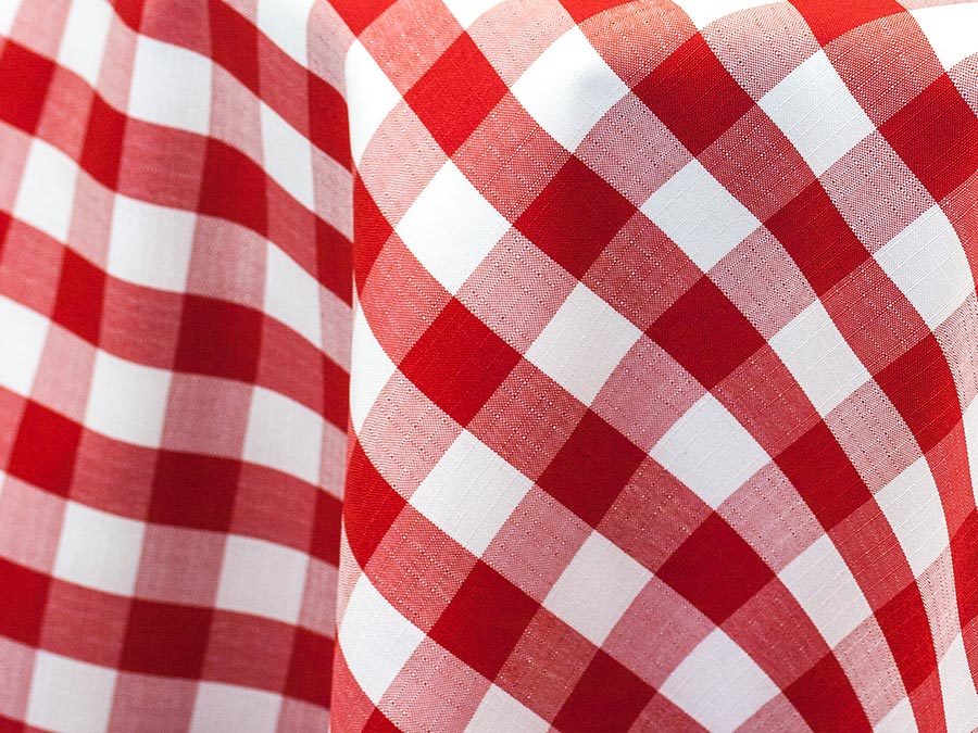 Linen Check Tablecloths LINEN CHECK TABLECLOTHS