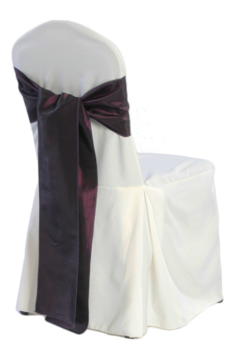 Ivory Banquet Chair Covers - 2/Pleat Ivory Banquet Chair Covers - 2/Pleat