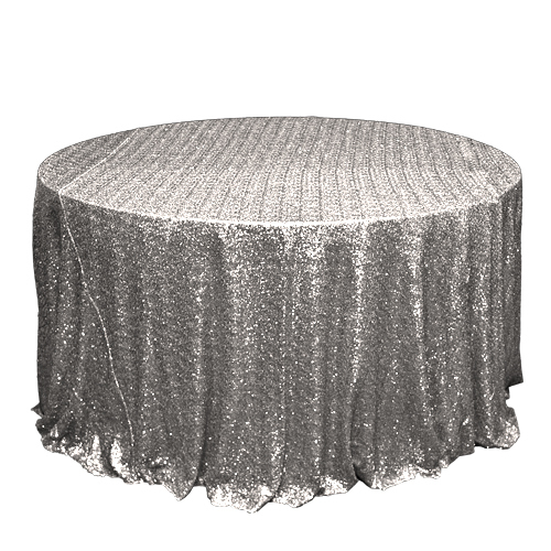 Silver Sequin Overlay Rentals - Mesh Silver Sequin Overlay Rentals - Mesh