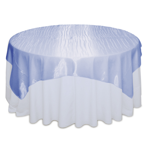 Periwinkle Mirror Table Overlay Rental Periwinkle Mirror Overlay Rental