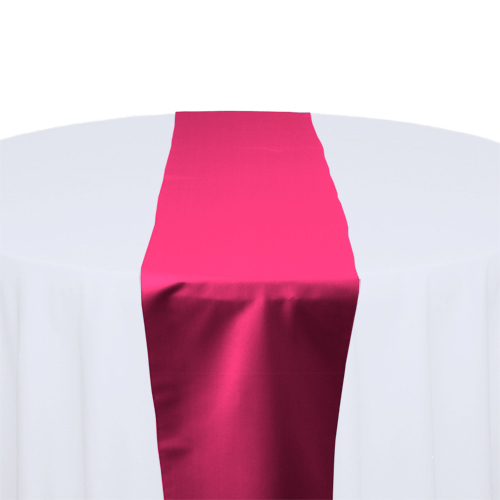 Watermelon Matte Satin Table Runner Rental Watermelon Matte Satin Table Runner Rental