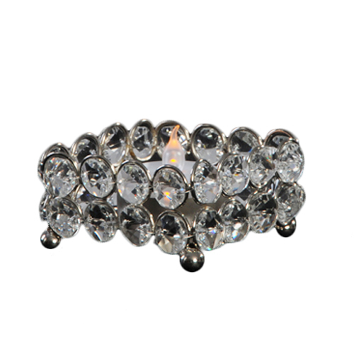 Crystal Gem Square Tealight Holder Rental Crystal Gem Square Tealight Holder Rental