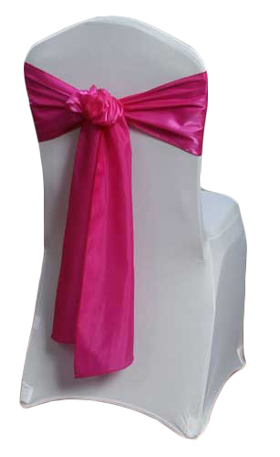 Fuchsia Organza Satin Sash Rental Fuchsia Organza Satin Sash Rental