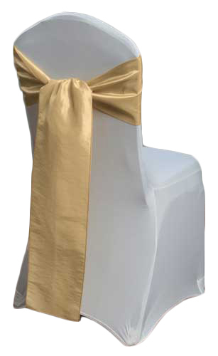 Gold Taffeta Sash Rental Gold Taffeta Sash Rentals