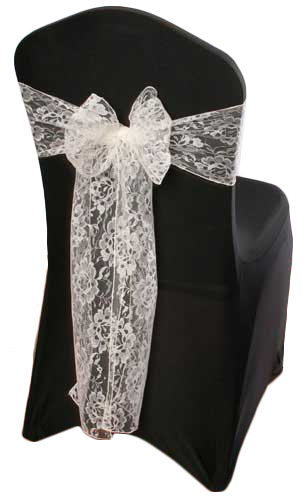 Ivory Lace Sash Rental Ivory Lace Sash Rental