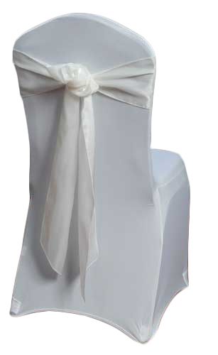 Ivory Organza Satin Chair Sashes Ivory Organza Satin Sash Rental
